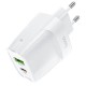 Buitinis įkrovimo adapteris iPhone 12 - Samsung S21 20W PD+QC3.0